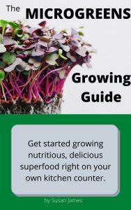 The Microgreens Growing Guide book cover